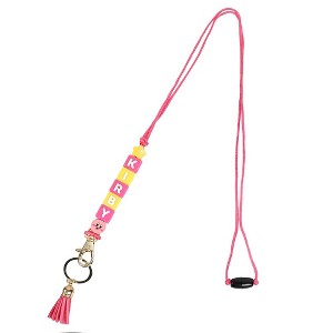 Kirby Charm Lanyard and Tassel Keychain - 1 of 2
