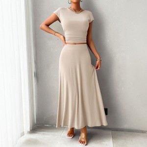 chinese dress ladies Elegant Two Piece Long Prom Dress,Summer Beach Dress fg5555 – formalgowns main image 0