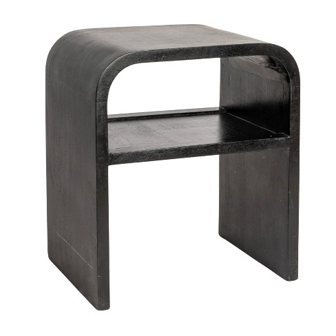 Storied Home Waterfall Edge End Table with Shelf - image 1 of 4