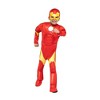 Marvel Toddler Iron Man Halloween Costume Bodysuit Red - 3 of 4