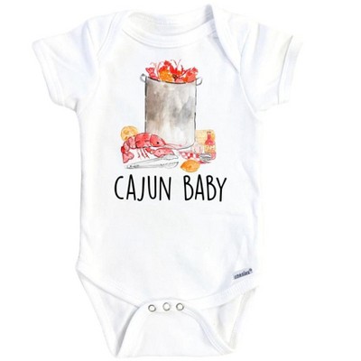 Cajun Baby PotOnesie® Baby Boy Girl Clothes Infant Bodysuit Funny Cute Newborn GS1