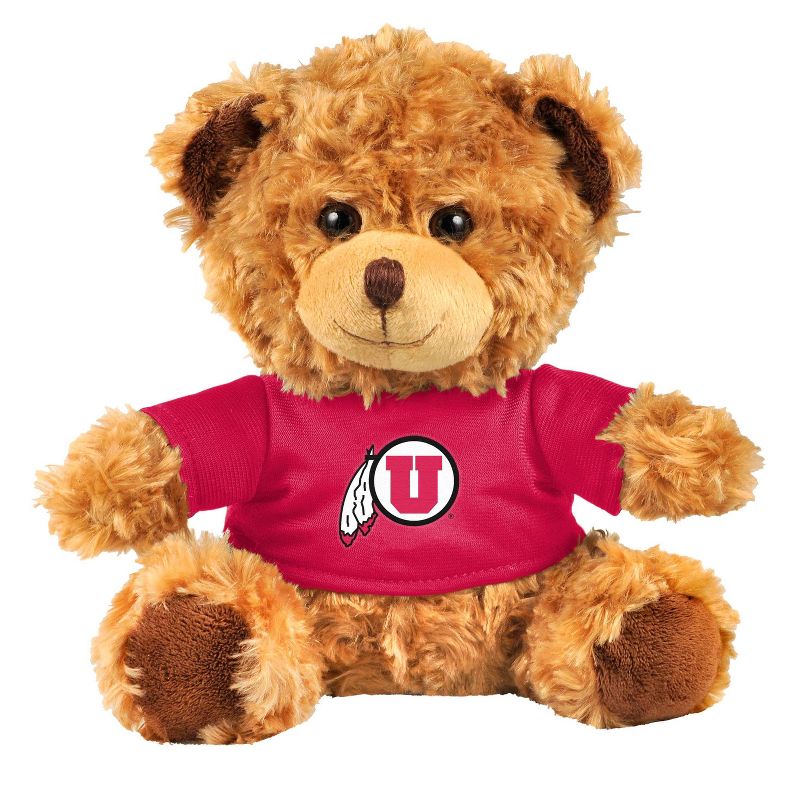 10&#34; NCAA Utah Utes Shirt Bear with Kit, 1 of 4