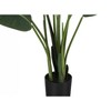 Artificial Plant, 60" Tall, Bird Of Paradise Tree, Indoor, Faux, Fake, Floor, Greenery, Potted, Decorative, Green Leaves, Black Pot - 3 of 4