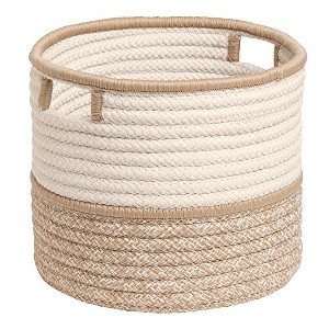 Colonial Mills Jaydon Basket, 10"x10"x12", Sand - 1 of 3