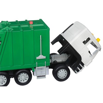 target driven garbage truck
