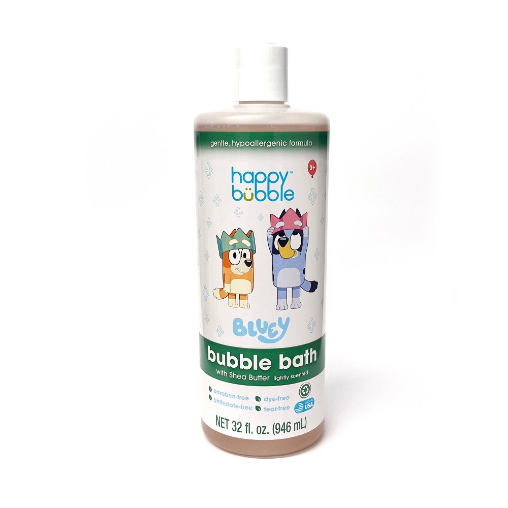 Bluey Happy Bubble Baby Bath with Shea Butter lightly scented- 32 fl oz