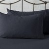 Ultra-Soft Cotton Heathered Melange Jersey Knit Sheet Set - Great Bay Home - 2 of 4