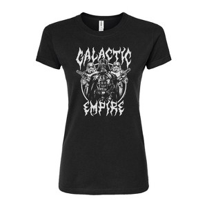 Women's - Star Wars - Galactic Empire Fitted Graphic T-Shirt - 1 of 2