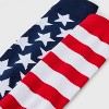 Women's American Flag Knee High Socks - Navy/Red/White 4-10: Lightweight Knit, Banded Cuff, Star Pattern - 3 of 3