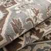 Traditional Vintage Medallion Floral Scroll Indoor Area Rug by Blue Nile Mills - 4 of 4