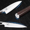 imarku 7-inch Deba Knife, Ultra Sharp Sushi Knife, Ultimate Japanese Kitchen Knife with Stainless Steel Single Bevel, Fish Fillet Knife - 3 of 4