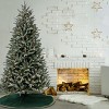 National Tree Company 7 ft. Pre-Lit Snowy Olallie Pine Tree with LED Lights - 2 of 3