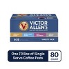 Victor Allen's Coffee Variety Pack (Morning Blend, 100% Colombian, Donut Shop Blend, Italian Roast), 80 Ct, SSC Pods for Keurig K-Cup Brewers - 3 of 4
