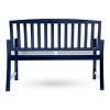 Cesicia 24.25"D x 48.25"W x 35.75"H Patio Bench - 3 of 4
