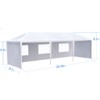 10x30 FT White Heavy Duty Canopy Tent - Waterproof Outdoor Wedding & Party Tent with 5 Removable Sidewalls, Easy Setup Gazebo for Backyard Events - 2 of 4