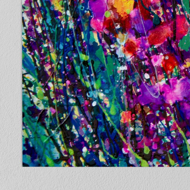Americanflat Botanical Wall Art Room Decor - The Breath Of Summer Abstract by OLena Art, 3 of 7