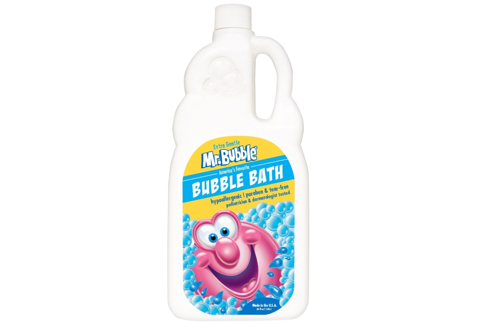 Mr. Bubble Extra Gentle Dye & Fragrance Free Bubble Bath 36-oz