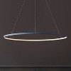 JONATHAN Y Brice Modern Contemporary Metal Round Dimmable Integrated LED Pendant - 2 of 4