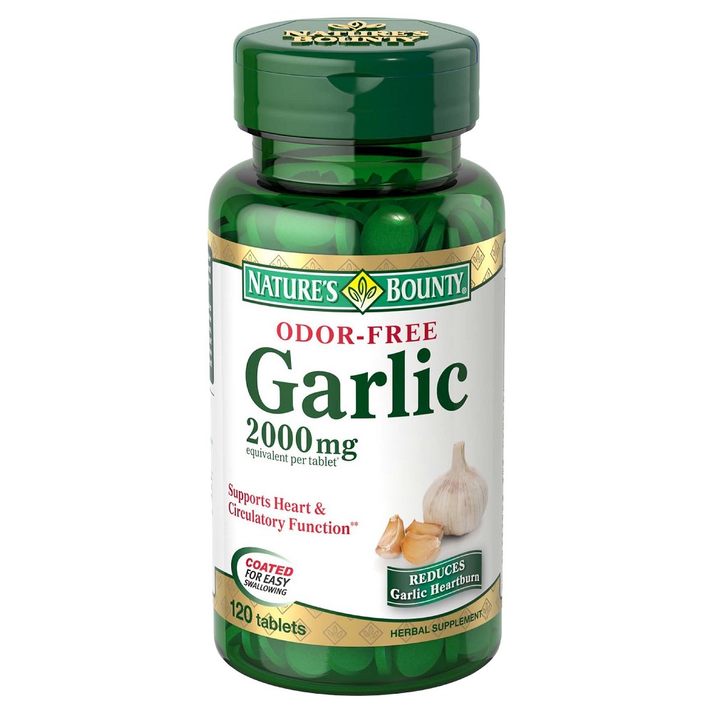 UPC 074312416828 product image for Nature's Bounty Garlic Supplement Tablets - 120ct | upcitemdb.com