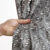 HLC.ME Avalon Jacquard Slub Texture - Privacy Curtains Grommet Lightweight Window Curtains Panels, 2 Panels - 4 of 4
