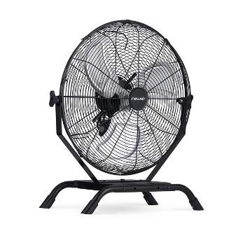 Newair 20" Outdoor Rated 2-in-1 High Velocity Floor or Wall Mounted Fan with 3 Fan Speeds and Adjustable Tilt Head