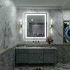 Apmir Super Bright Front & Back LED Lighted Anti-Fog Tempered Glass Bathroom/Vanity Mirror with ETL & 3-Year Warranty - 2 of 4