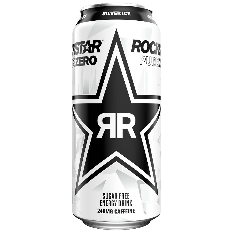 Rockstar Pure Zero Silver Ice Energy Drink - 16 fl oz Can, 3 of 6