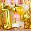 Sparkle and Bash 28-Piece Baby Girl 1st Birthday Party Decorations Supplies - Balloons, Tassels & Cake Topper - image 2 of 4