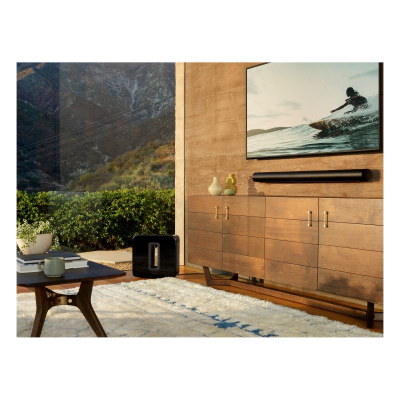 Sonos Entertainment Set with Arc Wireless Dolby Atmos Sound Bar and Gen 3. Subwoofers - Pair, 3 of 16