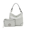 MKF Collection Viviana Vegan Leather Hobo Bag with Matching Wristlet by Mia K - 2 of 4