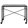 NicBex Modern Home Office Desks with Wheels Writing Desk Computer Desk Office Desk for Home, Office - 2 of 4