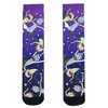 Rick and Morty Socks Falling Through Space Sublimated Crew Sock 1 Pair Fits Shoe Size 8-12 Multicolored - 2 of 4