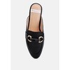 Abner Horsebit Embellished Slip On Mules - image 3 of 3