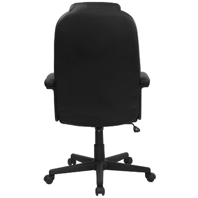 Hansel High Back Black LeatherSoft Executive Swivel Office Chair