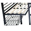 NicBex Full Size Bunk Bed with Table Set and Guardrails,Twin Loft Bed with Ladder and Converts to Full Over Full Bunk,Bunk Beds for Bedroom - 4 of 4