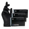 FINITEX Black Disposable Nitrile Gloves – 100, 300 & 1000 PCS, 5mil Powder-Free Latex-Free Disposable Medical Exam Cleaning Food Prep Gloves - 2 of 4