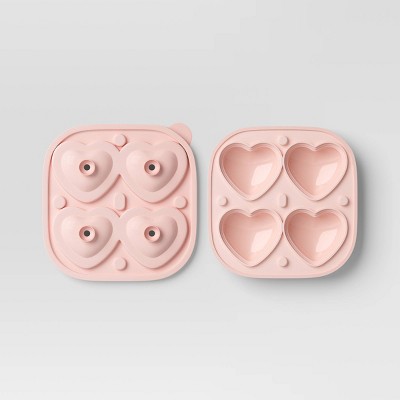 Heart Ice Cube Mold Pink - Threshold™