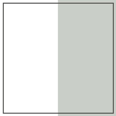 Soft Gray and White 1-Drawer Kids' Nightstand