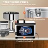 VEVOR 110V Electric Tomato Strainer, 370W Commercial Grade Tomato Milling Machine, Stainless Steel Tomato Press and Strainer 90-160 Kg/H, Silver - 4 of 4