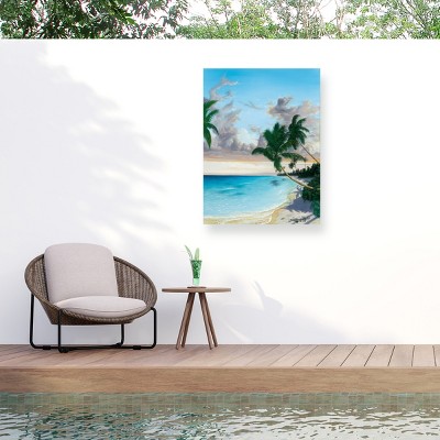 "Isle Of Tranquility" Outdoor Canvas