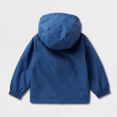 Детские куртки Cat & Jack Toddler Boys' Full Zip Softshell Jacket - Cat & Jack™ Blue 4T — фото 3