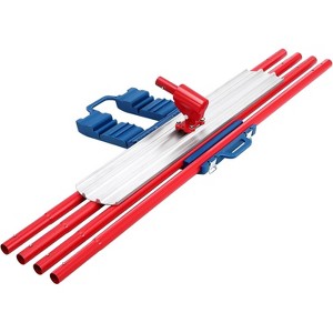 Magnesium Concrete Bull Float, Heavy Duty Cement Finishing Tool with Adjustable Bracket and Portable Carrying Box, Ideal for Smoothing - 1 of 4