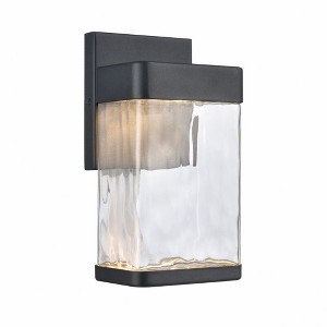 Elk Home Cornice 1 - Light Wall Light in  Charcoal Black - 1 of 4