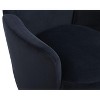 Okak Luxury Velvet Swivel Barrel Chair,360° Silent Rotating Accent Chair with Golden Base for Living Room,Bedroom,Office - 4 of 4
