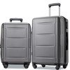 2 Piece Luggage Set, Carry on Luggage with TSA Lock, Expandable ABS Lightweight Suitcase with 360 Degree Spinner Wheels for Travel Business 20+24 in - 2 of 4