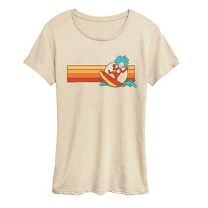 Women's - Dr. Seuss - Thing Surf Short Sleeve Graphic T-Shirt - 1 of 4