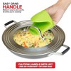 Modern Innovations Universal Replacement Pot Covers - Fits 8.25, 9, 10, 11, and 12 Inch Cookware - 3 of 4