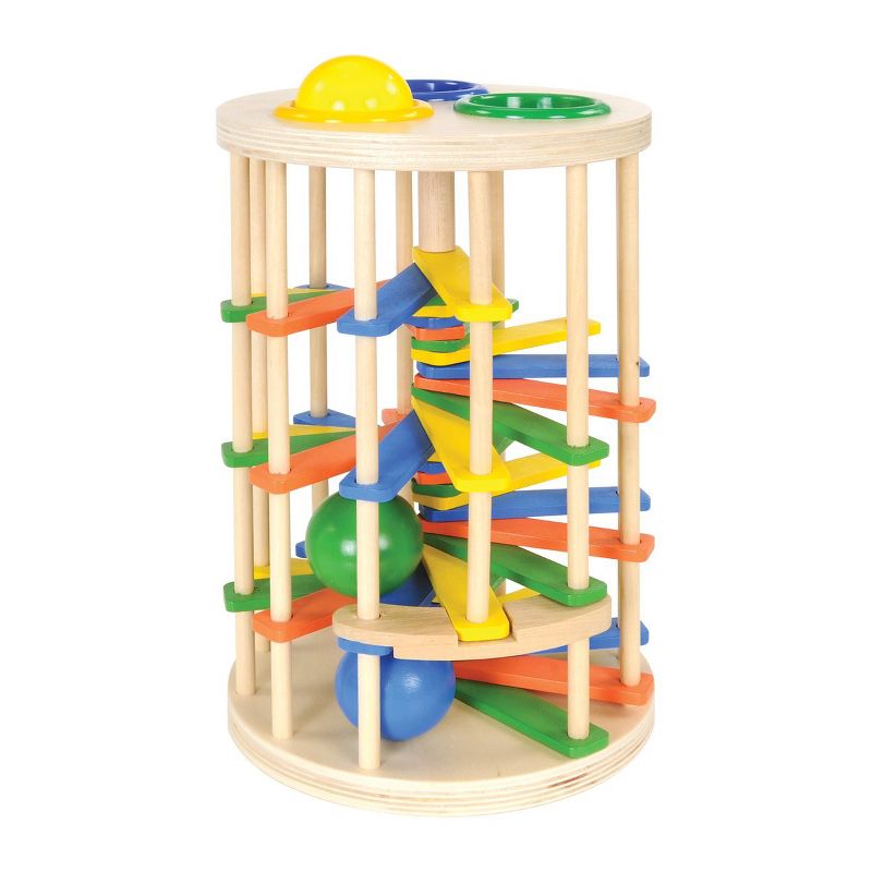 Kaplan Early Learning Wooden Spiral Hammer Tower, 3 of 4