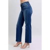 Women's Straight Fit Mid Rise Jeans - Judy Blue - 3 of 4