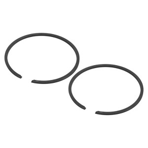 Unique Bargains Durable High Tensile Piston Ring Set 2 Pcs - 1 of 4